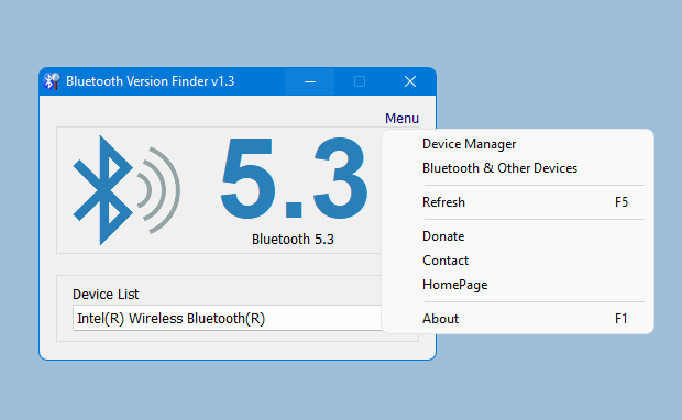 Bluetooth Version Finder 